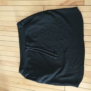Sundry for Evereve, Sunday Skirt with Bungee Drawcord in Black , size 4